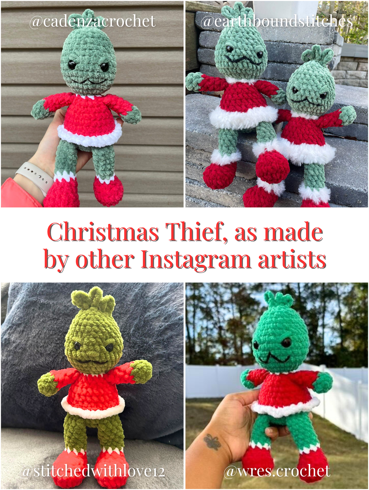 Christmas Thief Crochet Pattern