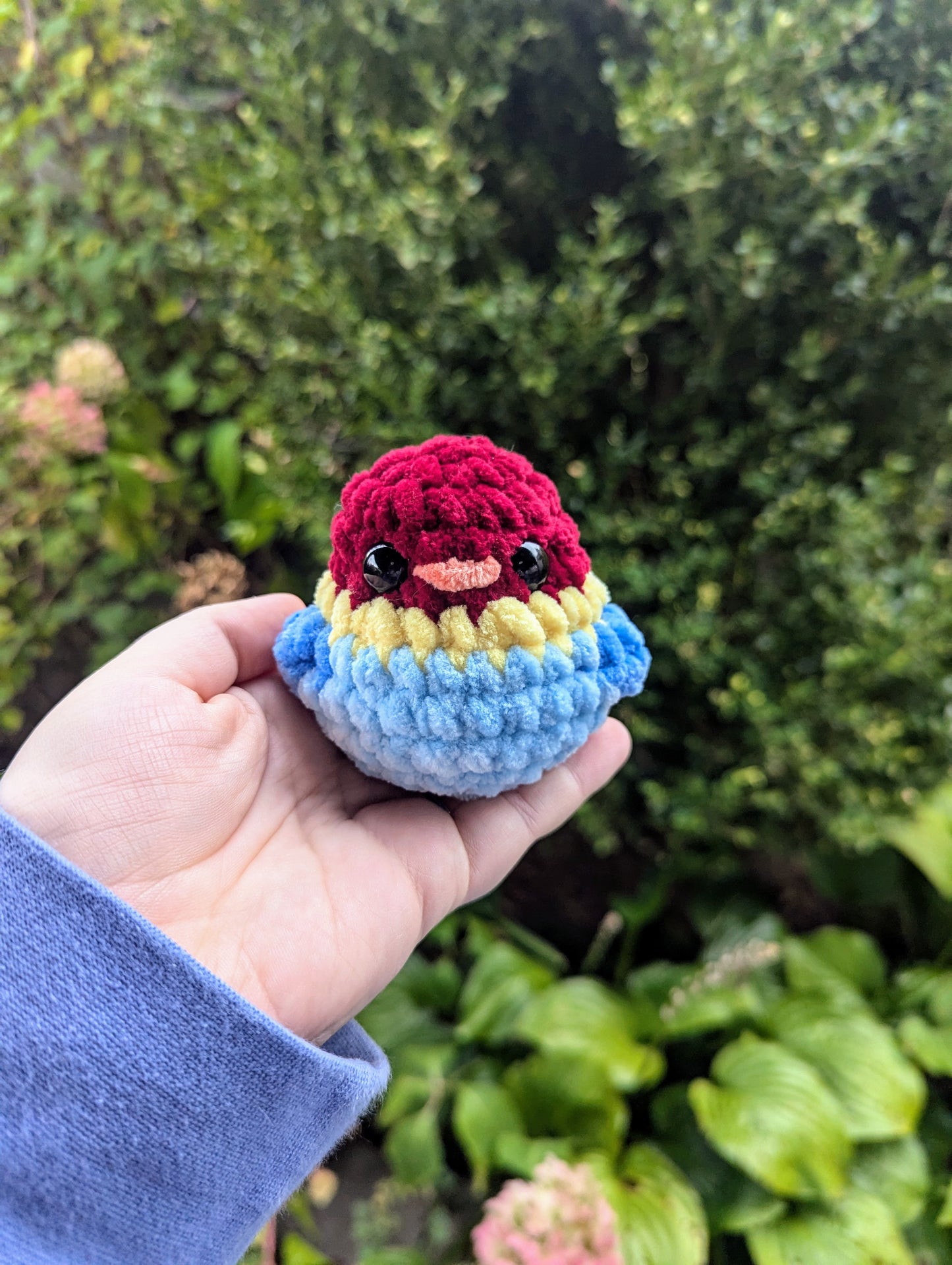 Pocket Birds Crochet Pattern 6-in-1