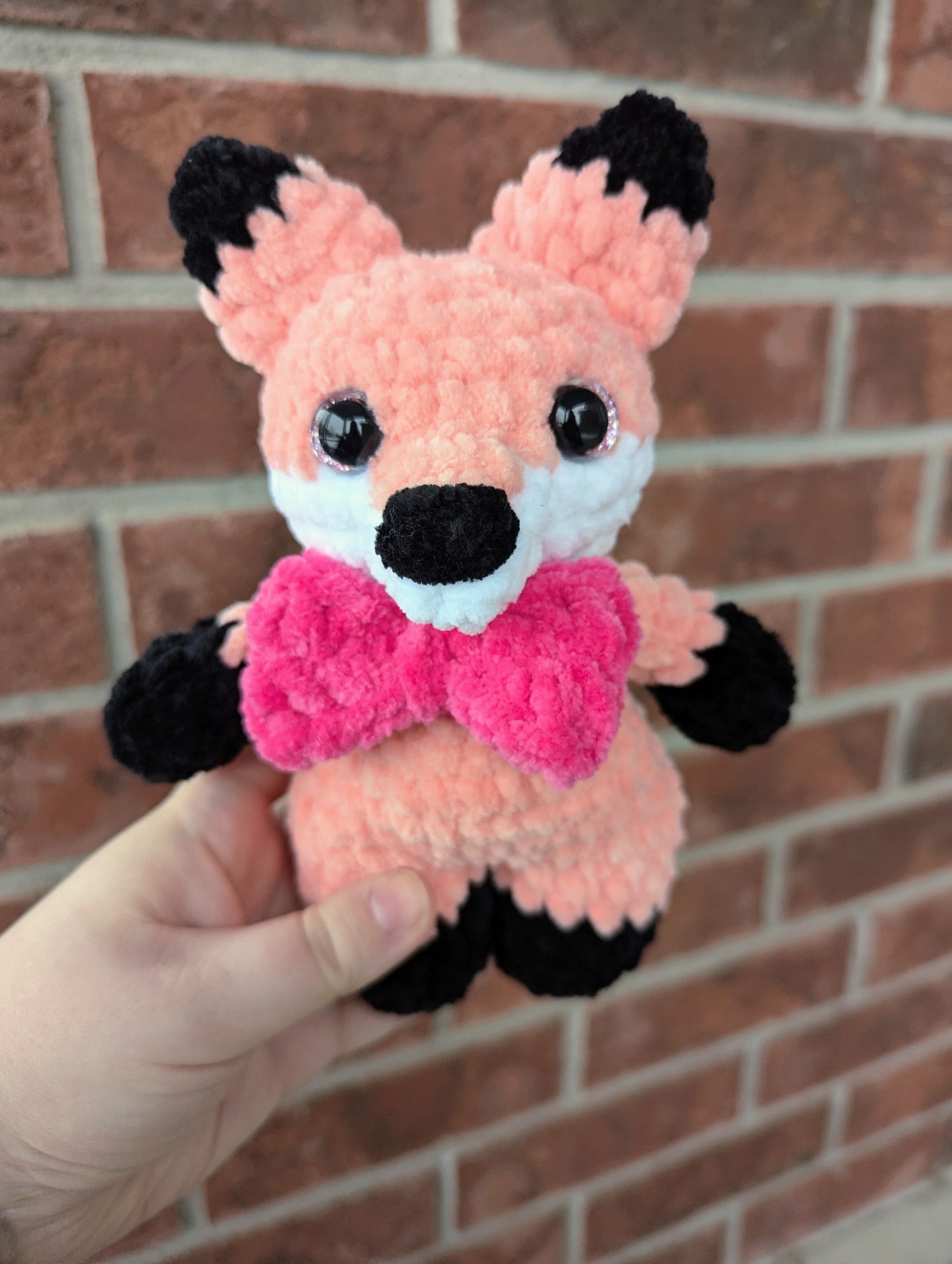 Frankie Fox and Winston Wolf Crochet Pattern PDF
