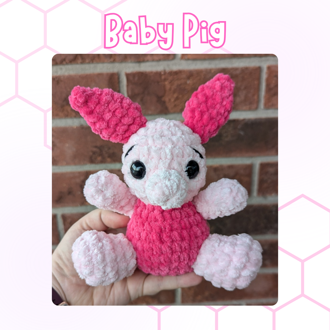 Baby Pig Crochet Pattern