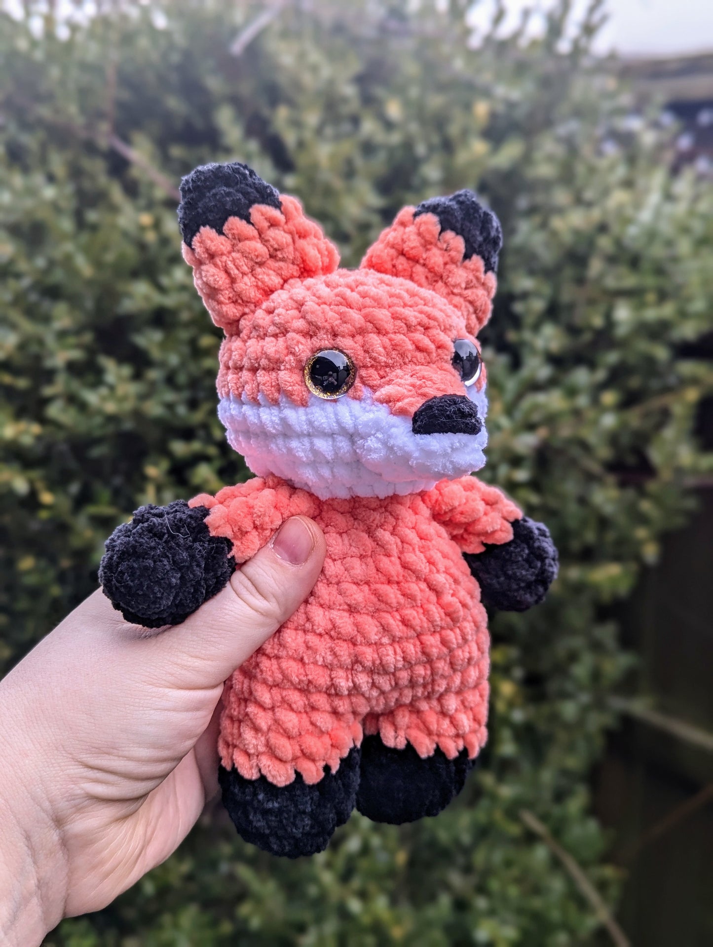 Frankie Fox and Winston Wolf Crochet Pattern PDF