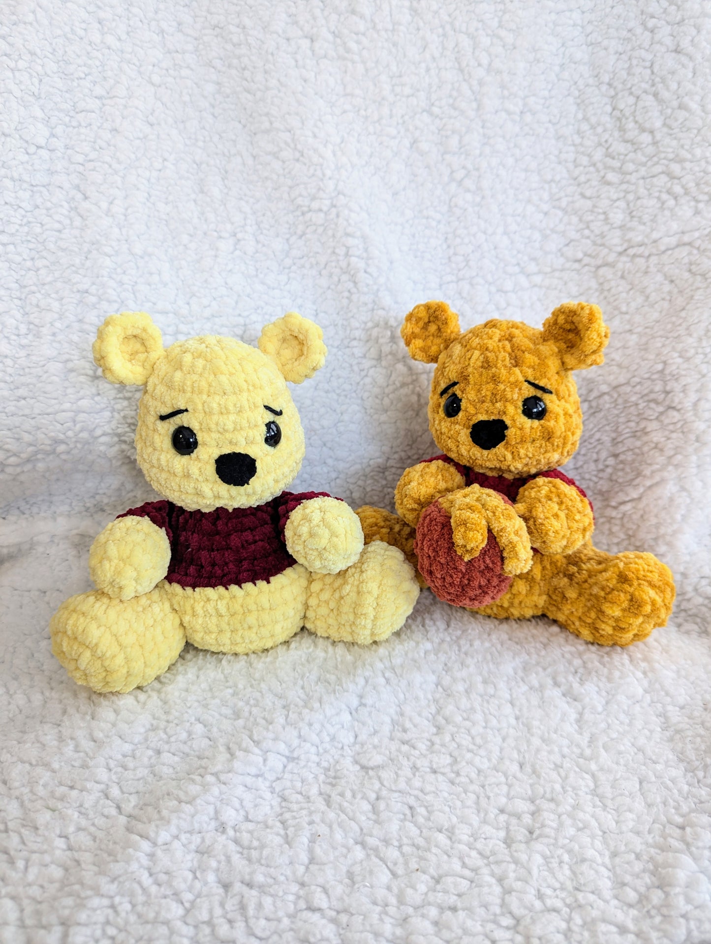 Hungry Teddy Bear Crochet Pattern