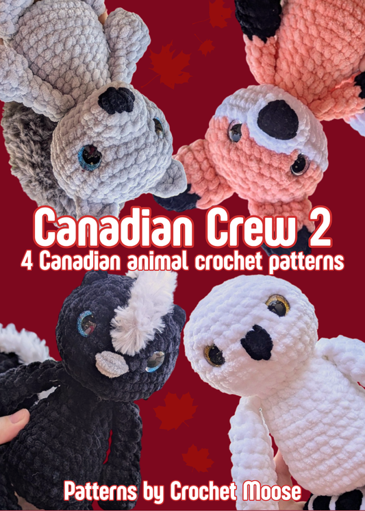 Canadian Crew 2 Crochet Patterns