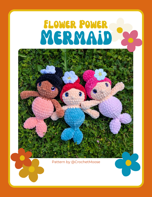 Flower-Power Mermaid